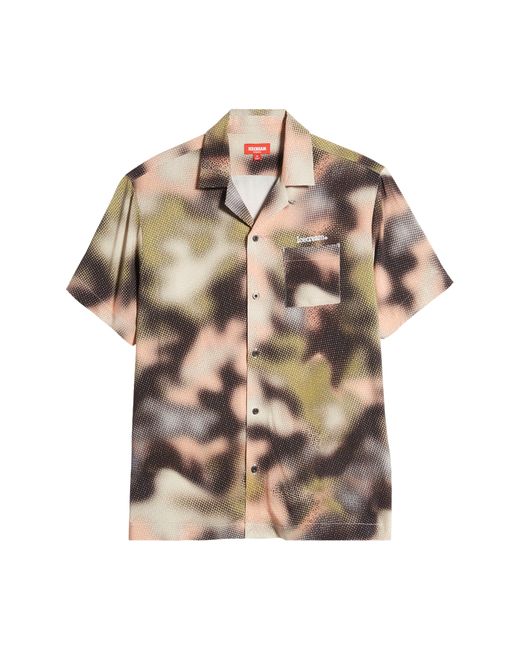 ICECREAM Brown Chains Camp Shirt for men
