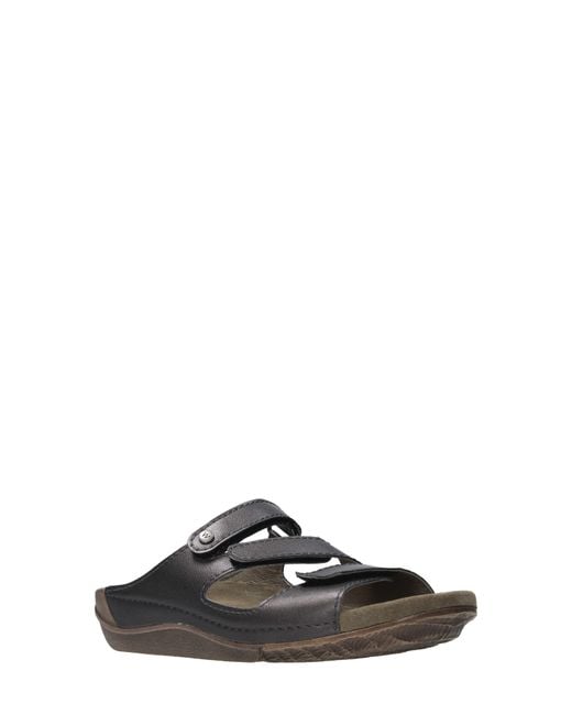 Wolky Black Jasper Sandal