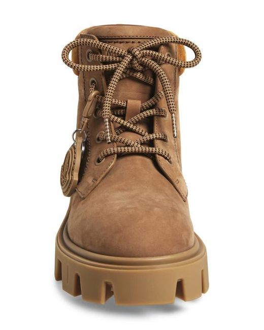 Moncler Brown Peak City Lace-Up Boot for men