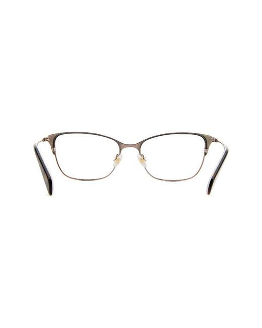 Kate Spade Brown Lidia 54Mm Rectangular Reading Glasses