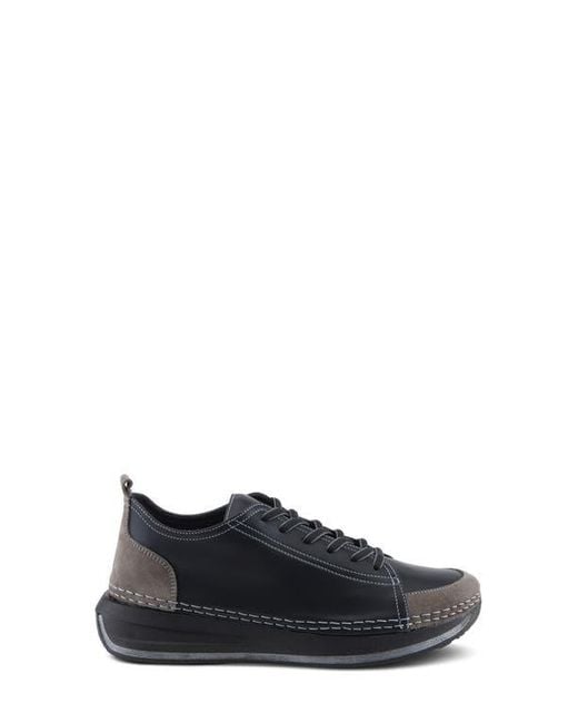 Spring Step Black Angolan Sneaker