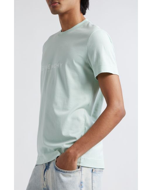 Givenchy Multicolor Slim Fit Logo T-shirt for men