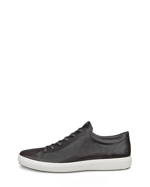 Ecco Black Soft 7 Premier Sneaker for men