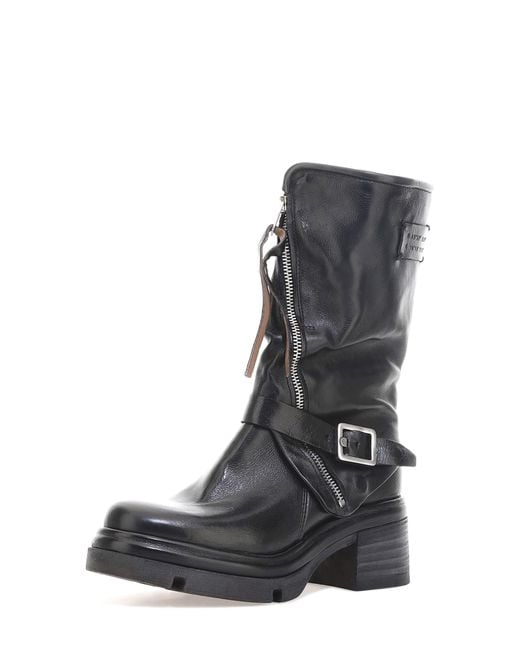 A.s.98 Black Emory Lug Sole Boot