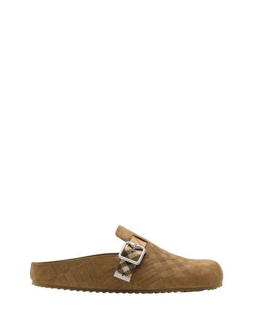 Burberry Brown Urchin Clog for men