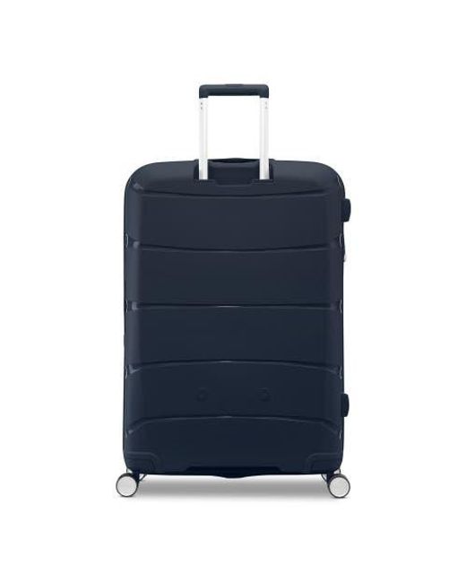 Samsonite Blue Outline Pro 28 Large Checked Spinner Luggage