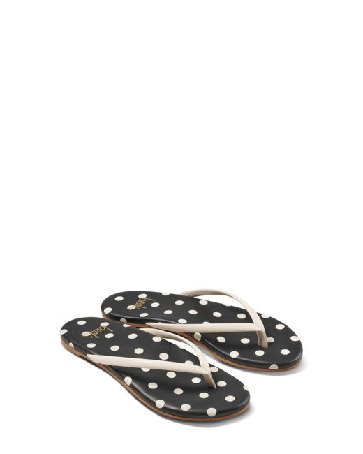Beek Black Sunbeam Flip Flop