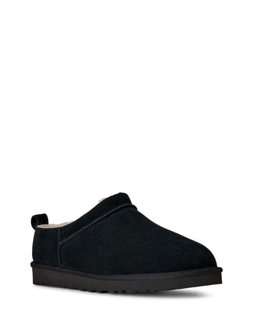 Ugg Black Classic Genuine Shearling Lined Slipper for men
