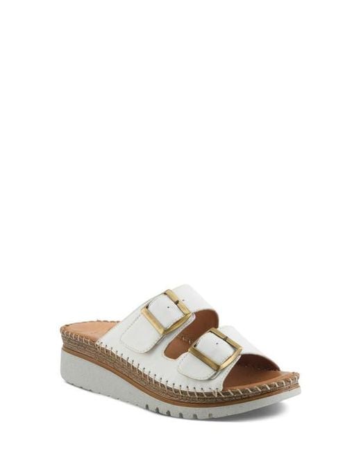 Spring Step Metallic Minisia Wedge Sandal