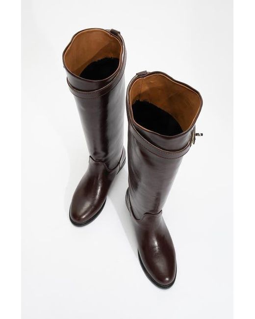 Prologue Shoes Brown Yoko Knee High Boot