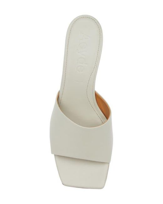 Aeyde White Ale Slide Sandal