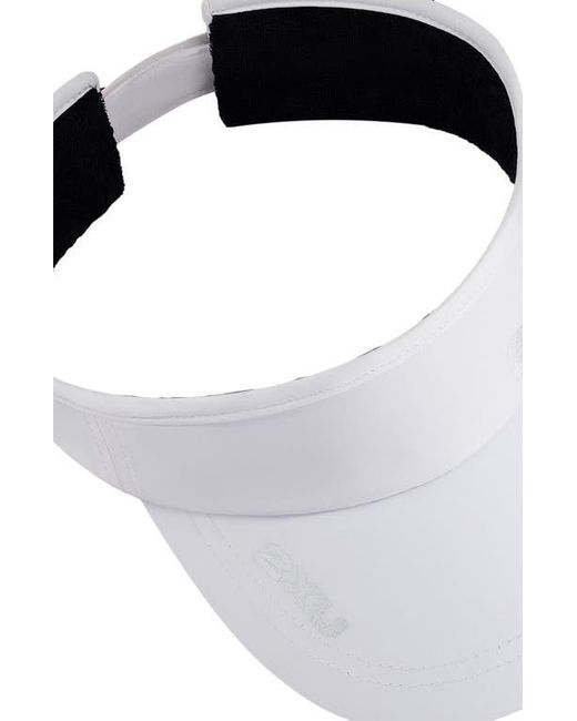 2xu Gray Run Visor