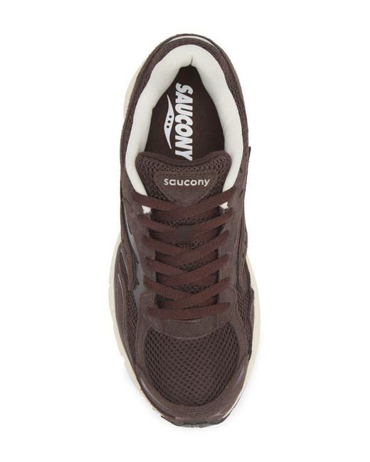 Saucony Brown Progrid Omni Sneaker