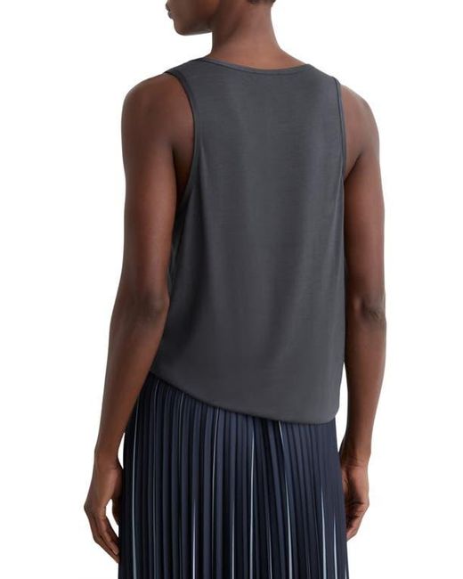 Reiss Black Ruby Scoop Neck Tank