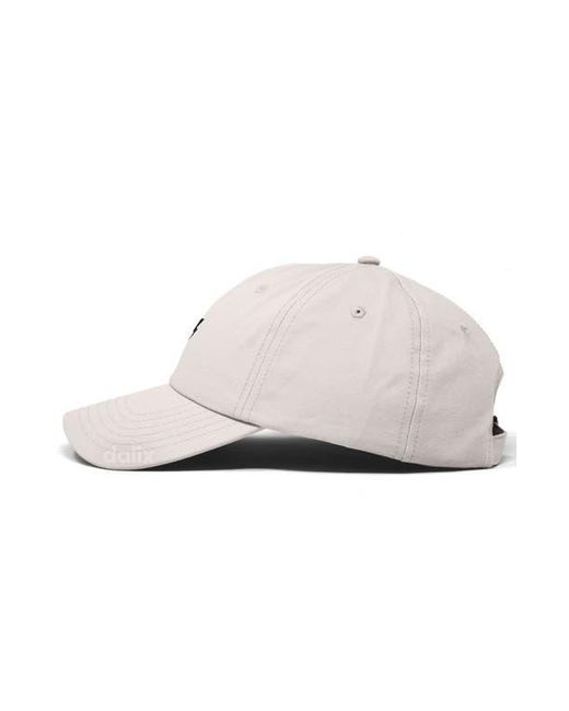 Alix White Lil Bolt Dad Cap for men