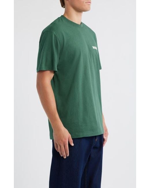 Dickies Green Gordonsville Logo Graphic T-Shirt for men