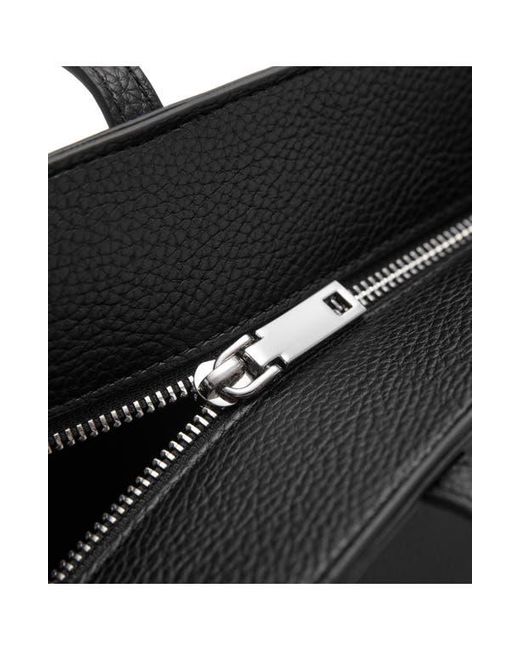 Mango Black Double Handle Shopper Tote