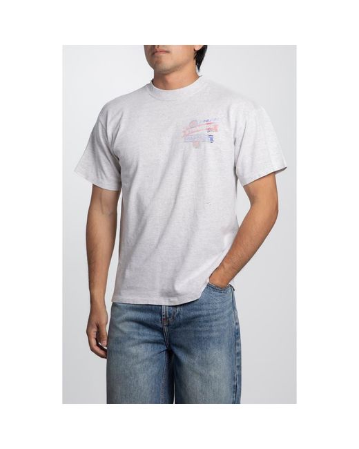 Elwood Gray Vintage Syracuse Hoops Tee for men