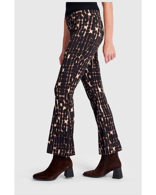 Alembika Black Apollo Flare Pants