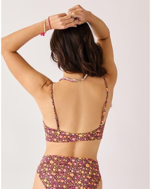 Carve Designs Red Elba Top D-Dd Cup