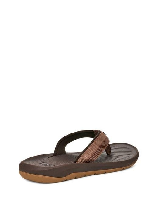 Teva Brown Hurricane Flip Flop for men