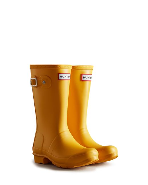 HUNTER Original Rain Boot in Yellow | Lyst