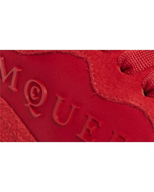McQueen Red Sprint Runner Sneaker for men