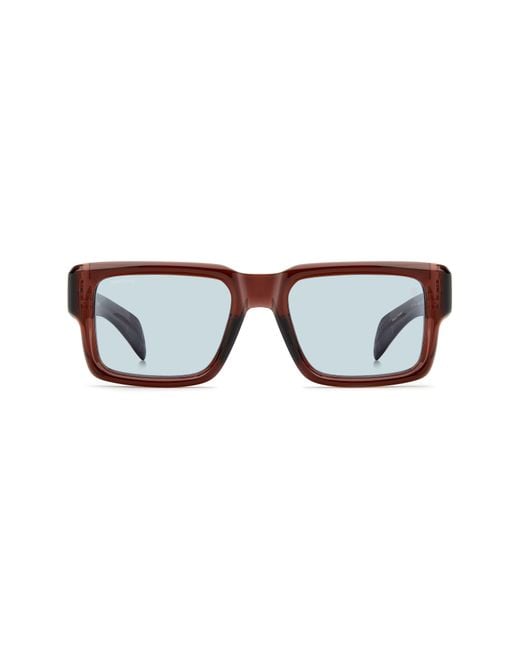 David Beckham Multicolor 53Mm Rectangular Sunglasses for men