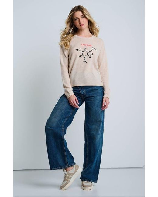 Lisa Todd Natural Perk Up Cashmere Blend Sweater