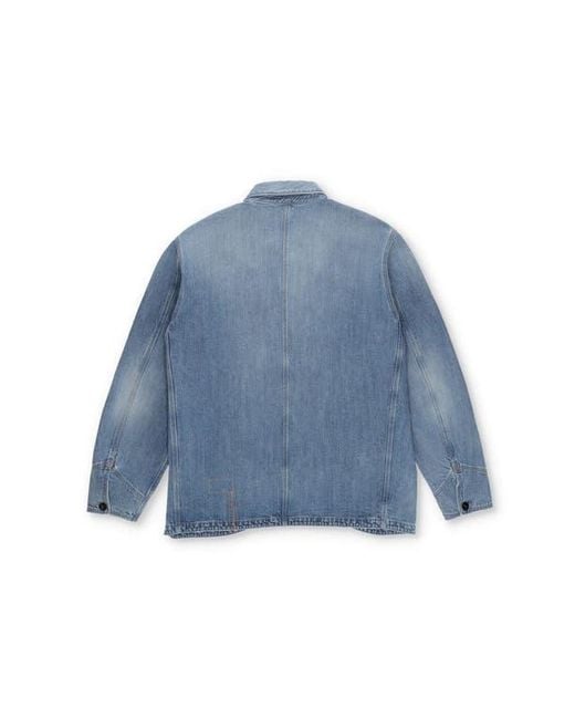 Fortela Blue Trading Custom Wash Denim Jacket for men