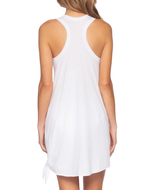 Becca White Breezy Basics Cover-up Dress