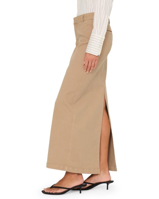 DL1961 Natural Asra Twill Maxi Skirt