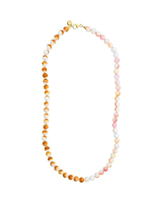 Fry Powers White Shell Rope Necklace