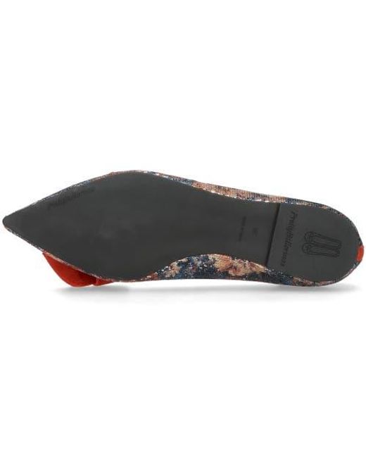 Pretty Ballerinas Red Ballet Flat