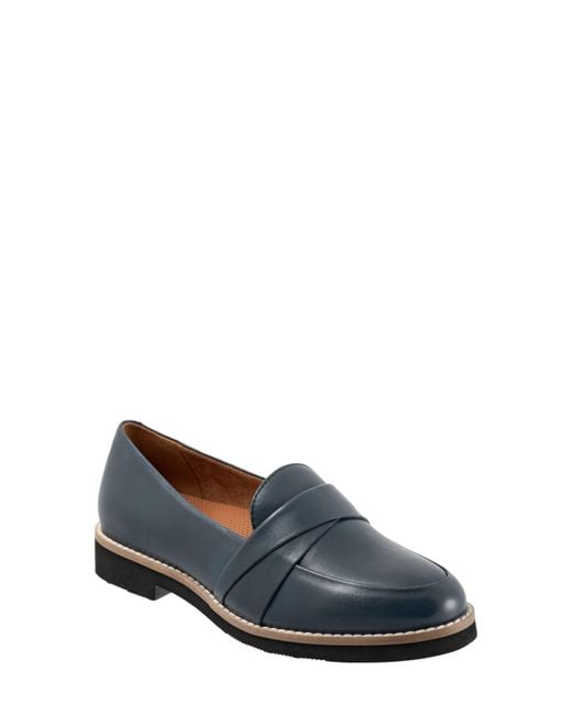 Softwalk® Blue Walsh Loafer