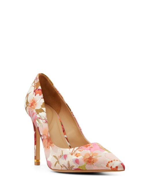 Ted Baker Brown Cara Icon Pointed Toe Pump