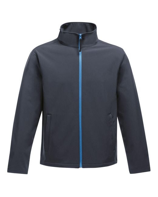 Regatta Blue Standout Ablaze Printable Softshell Jacket for men