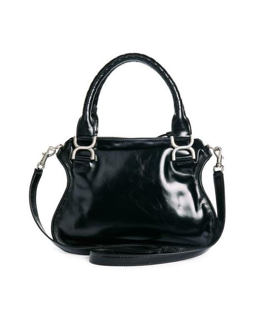 Chloé Black Small Marcie Leather Satchel