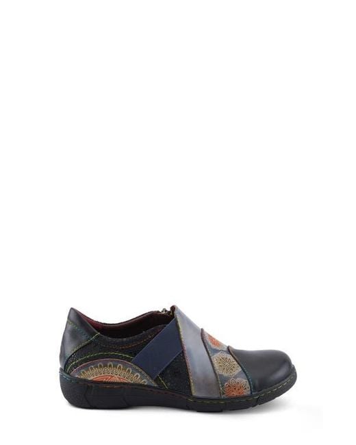 Spring Step Gray Lata Flat