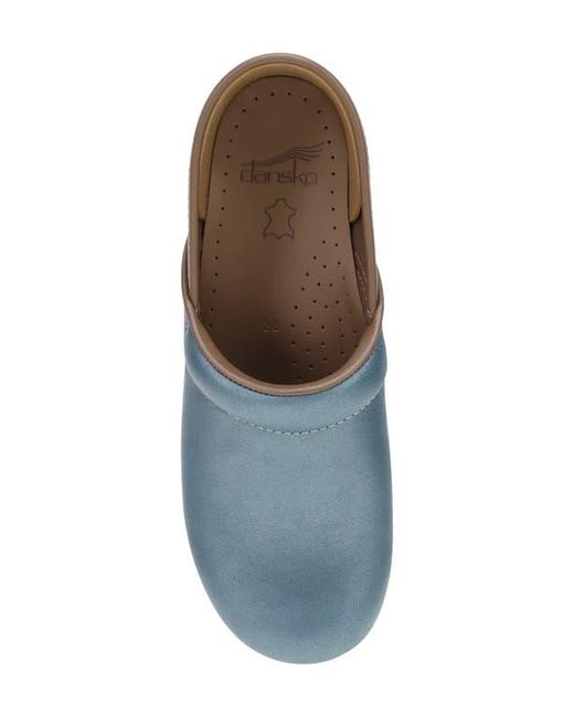 Dansko Blue Professional Clog
