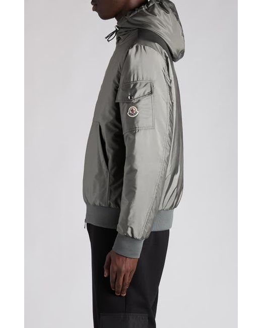 Moncler Black Poiliot Down Hooded Jacket for men