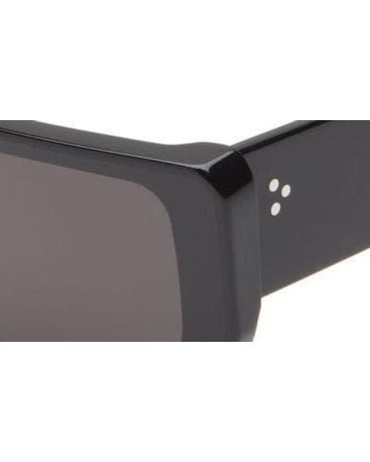 Rick Owens Black Performa Shield Sunglasses