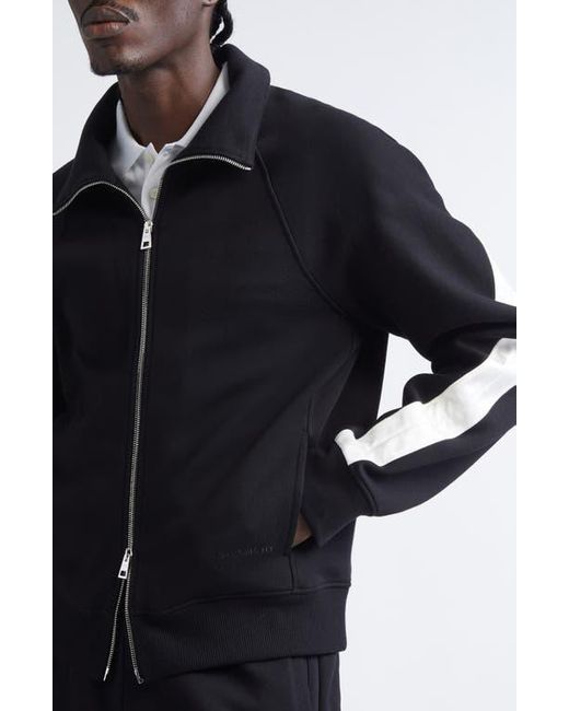 Givenchy Black Scuba Knit Full Zip Track Jacket for men