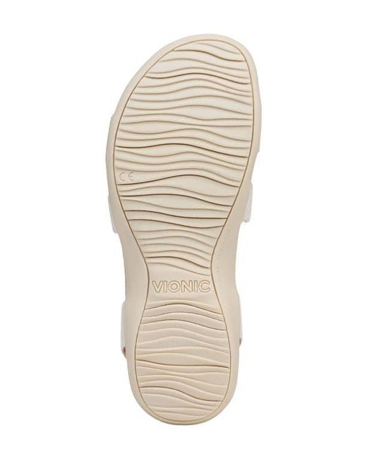 Vionic White Raina Slingback Sandal