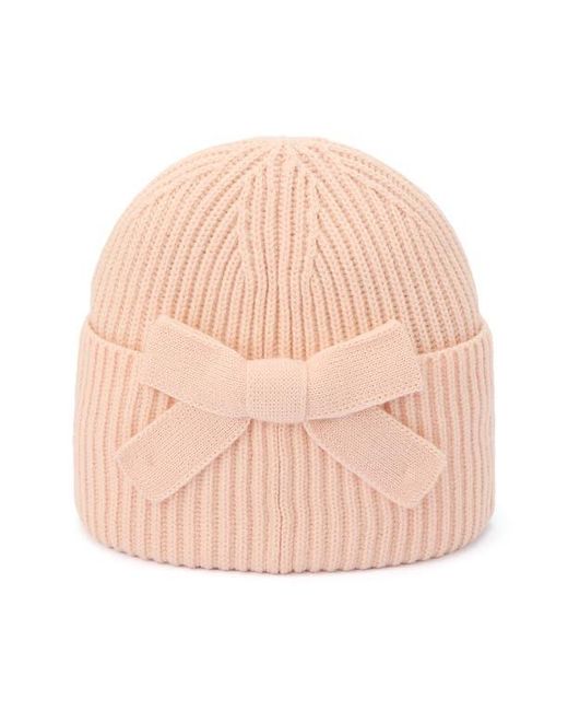 Kate Spade Pink Bow Rib Beanie
