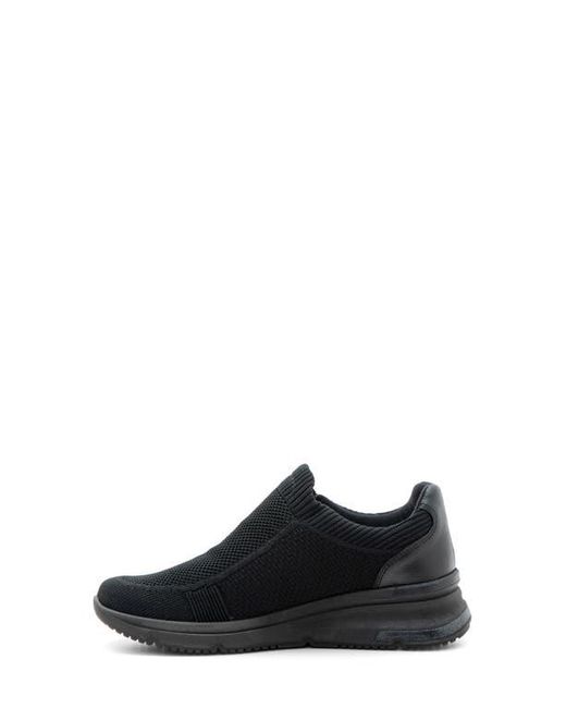 Ara Black Nassau Waterproof Slip-On Sneaker