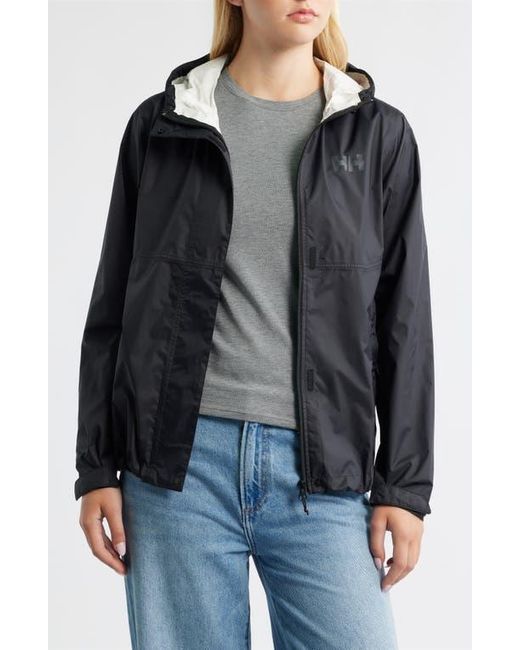 Helly Hansen Black Loke Windproof Waterproof Hooded Jacket