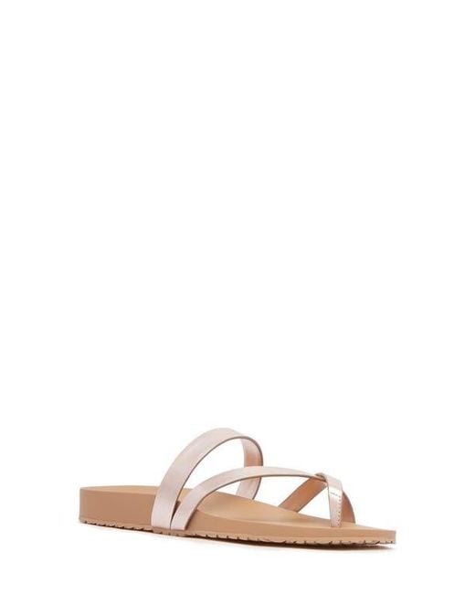 Frankie Pink Isla Waterproof Toe Loop Sandal