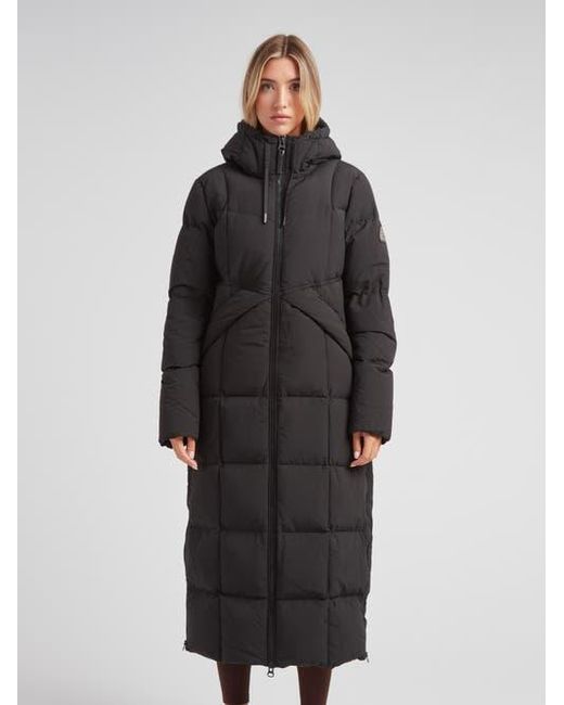 Jacket Black Star Extra Long Down Coat