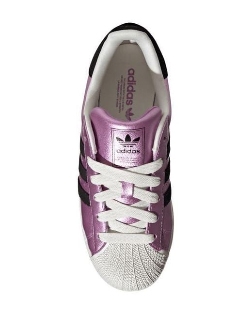 Adidas Purple Superstar Ii Sneaker